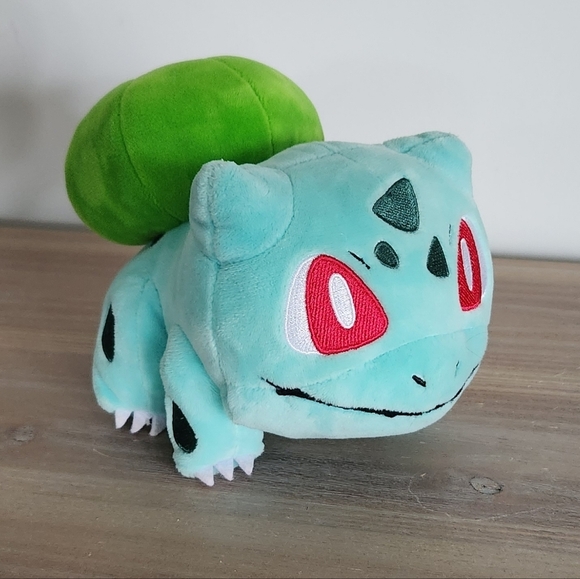 Pokemon 7" Bulbasaur Plush - Officially Licensed, Pre-Owned Clean Very Good Cond - Picture 1 of 15